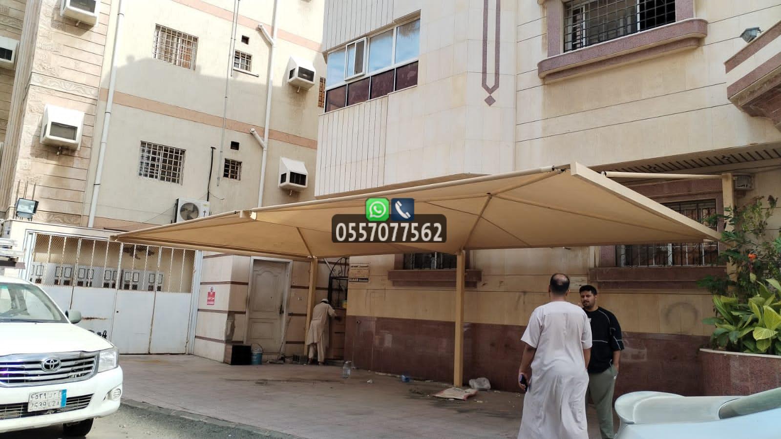 خطوات تركيب مظلات سيارات