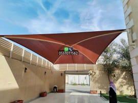 مظلات ممرات ومداخل في جدة والرياض