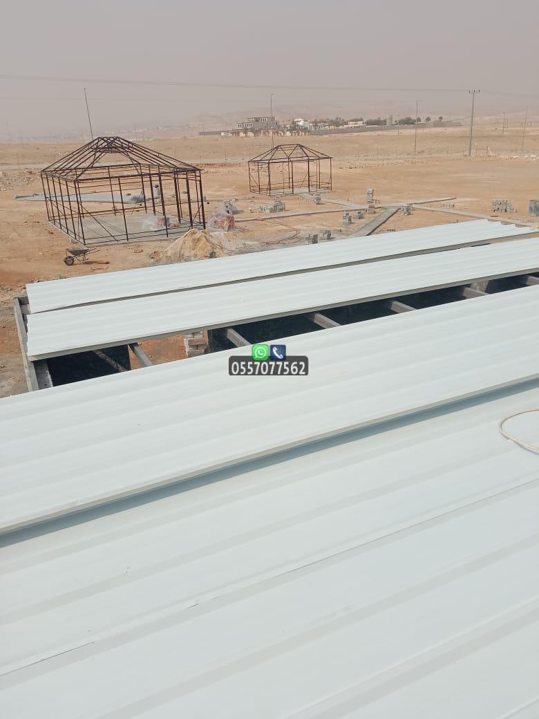 خطوات تركيب غرف وأسقف ساندوتش بانل