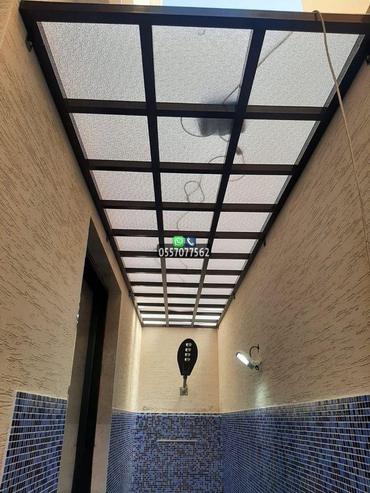 صيانة مظلات ممرات مداخل المنازل