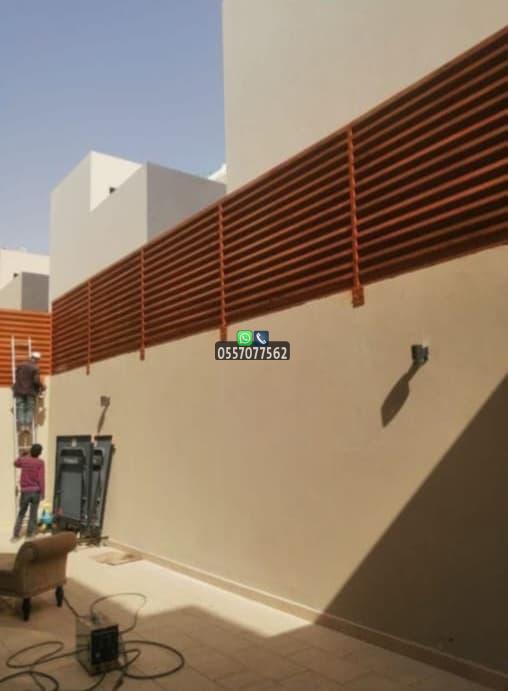 سواتر خشب للحدائق والمنازل في الرياض – حماية وخصوصية بأعلى جودة