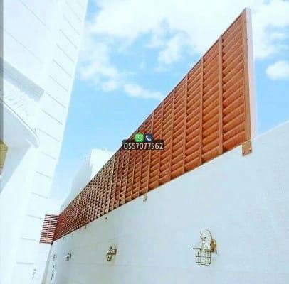 سواتر خشب للحدائق والمنازل في الرياض – حماية وخصوصية بأعلى جودة