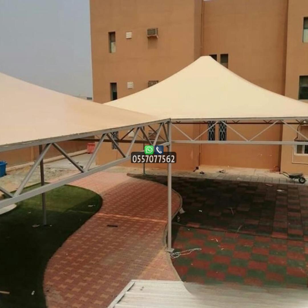 تركيب مظلات هرمية في الرياض وجدة