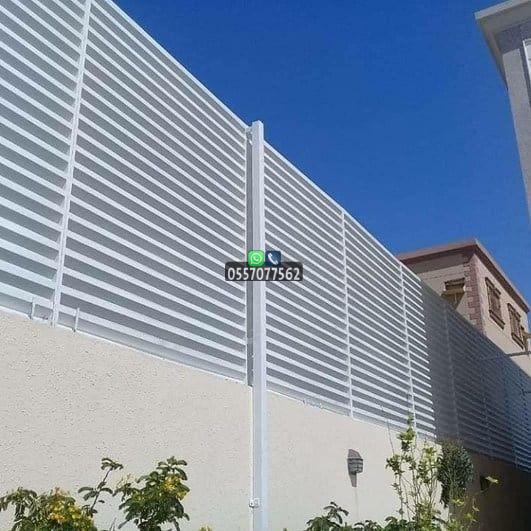 سواتر شرائح حديد سواتر شرائح حديد في الرياض وجدة: الأناقة والمتانة لحماية منزلك