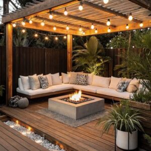 جلسات شتوية للحوش في جدة