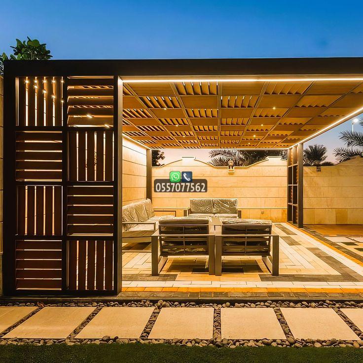 جلسات شتوية خارجية في جدة